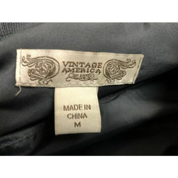 Vintage America faux fur vest SIZE MEDIUM - Picture 3 of 3